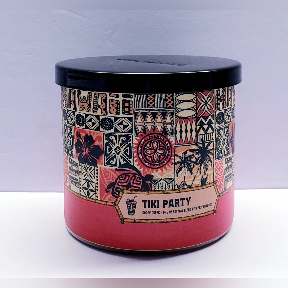 Goose Creek TIKI PARTY Large 3-Wick Scented Candle, 14.5 oz